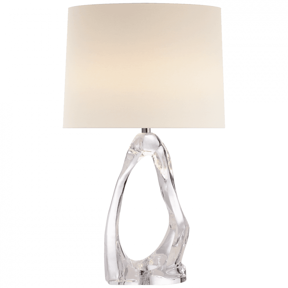 Visual Comfort Signature Cannes Table Lamp Clear Glass