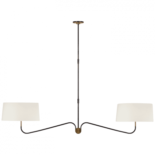 Visual Comfort Signature Canto 68 Bronze and Brass