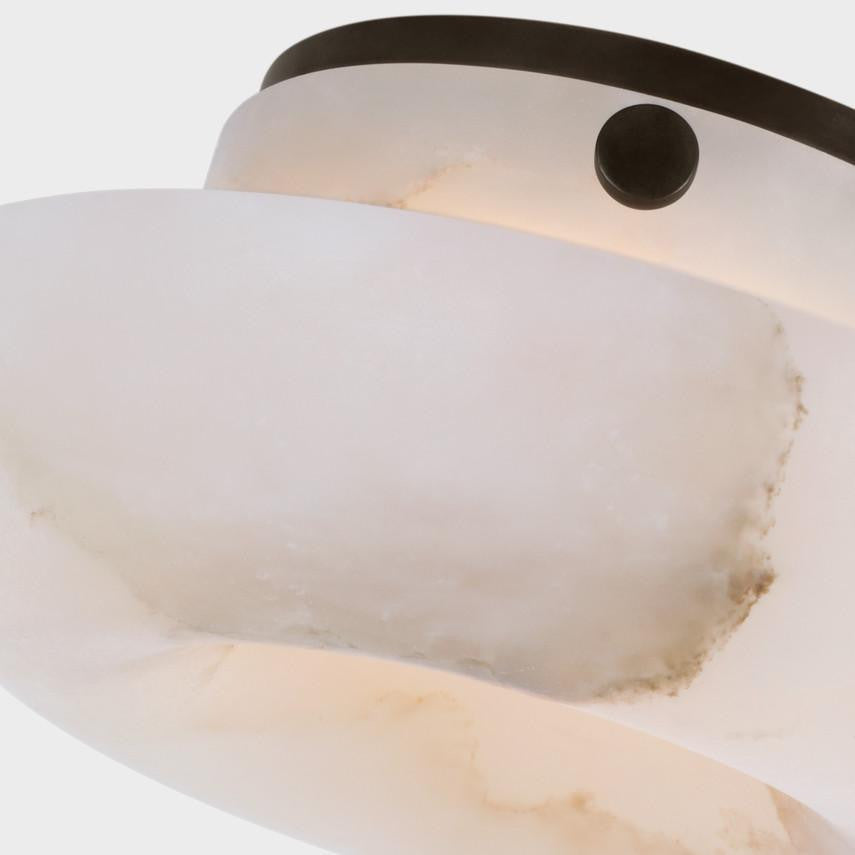 Visual Comfort & Co. Signature Collection Cappello 6" Flush Mount, Visual Comfort & Co. Signature Collection KW 4915ALB/BZ DD9EM