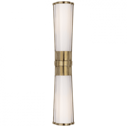 Visual Comfort Signature Carew Bathroom Wall Sconce Antique-Burnished Brass