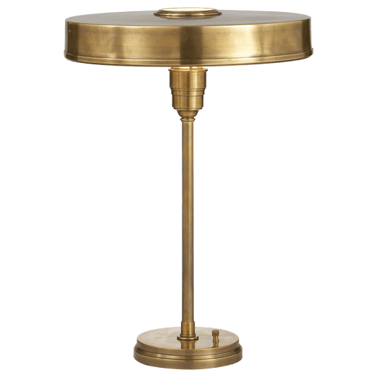 Visual Comfort Signature Carlo Table Lamp Hand-Rubbed Antique Brass