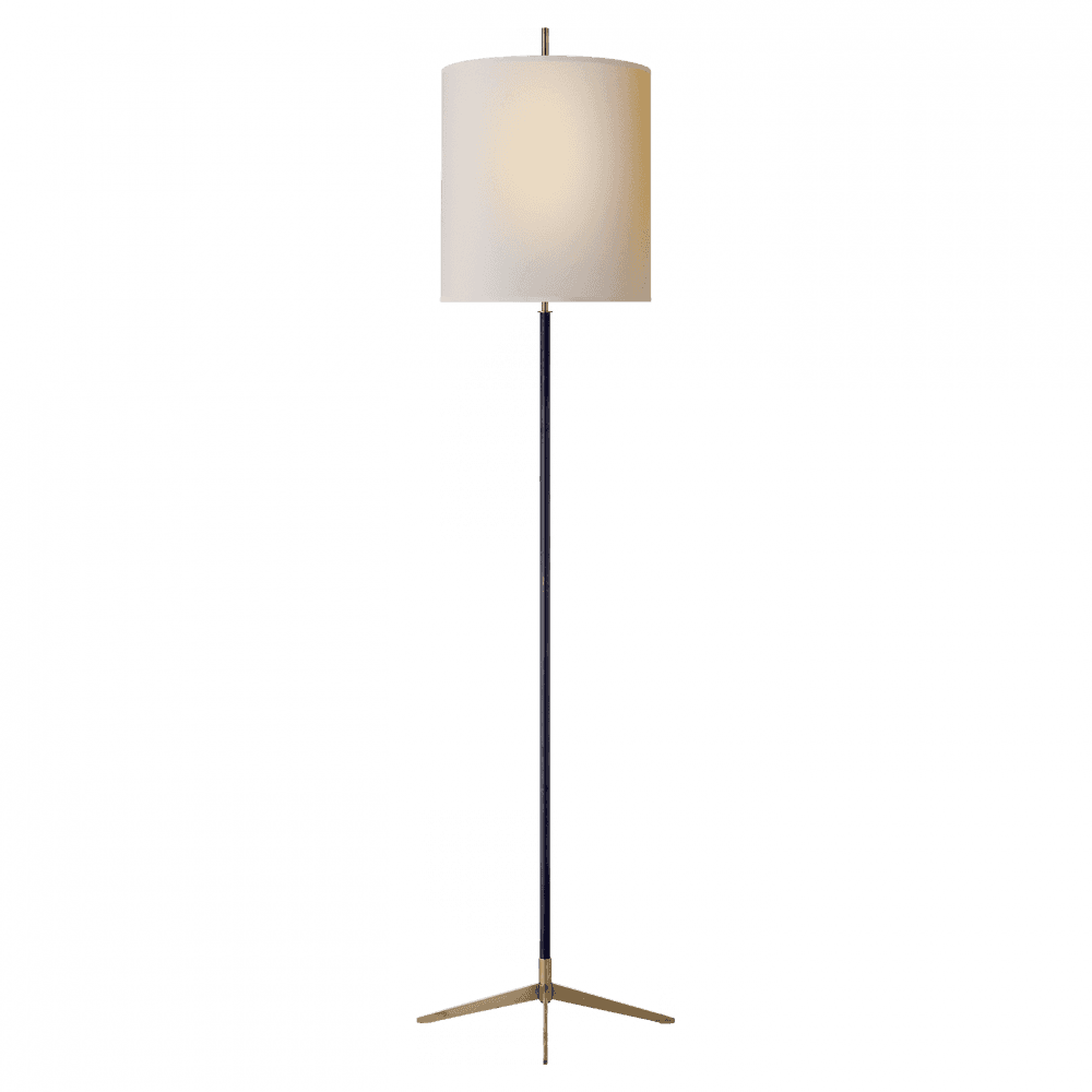 Visual Comfort Signature Caron Floor Lamp Polished Nickel