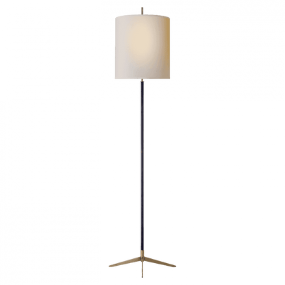 Visual Comfort Signature Caron Floor Lamp Polished Nickel