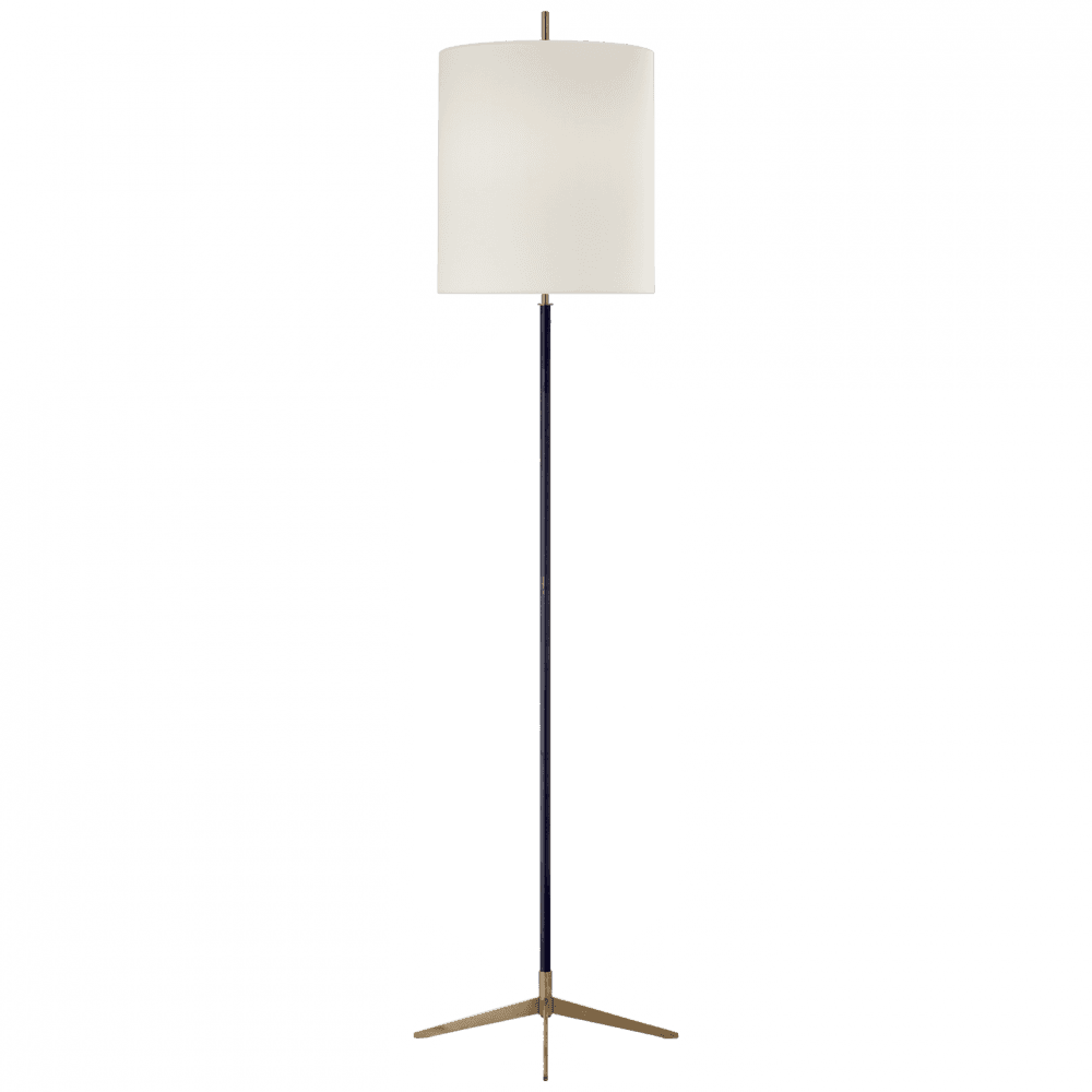 Visual Comfort Signature Caron Floor Lamp Polished Nickel