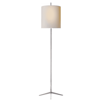 Visual Comfort Signature Caron Floor Lamp Bronze with Antique Brass