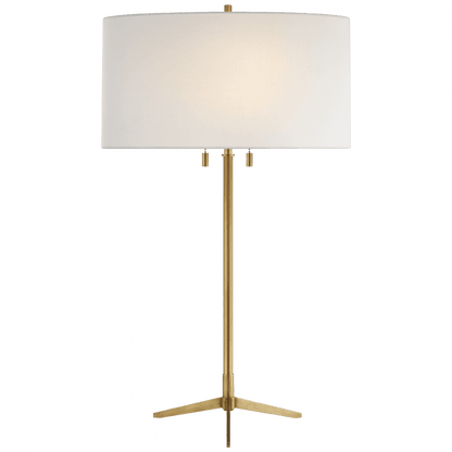 Visual Comfort Signature Caron Table Lamp Hand-Rubbed Antique Brass