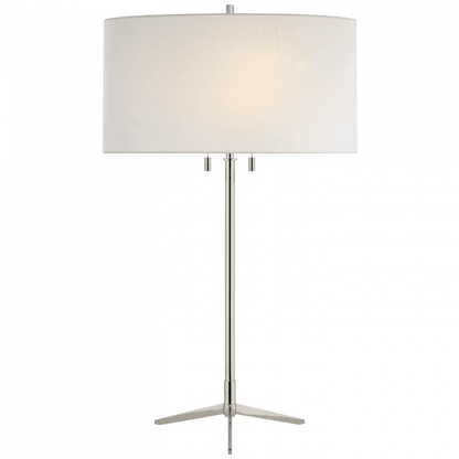 Visual Comfort Signature Caron Table Lamp Polished Nickel
