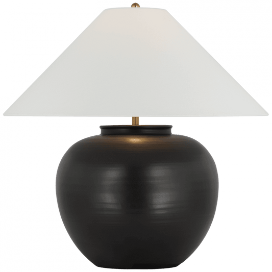 Visual Comfort Signature Casey Medium Table Lamp Matte Black