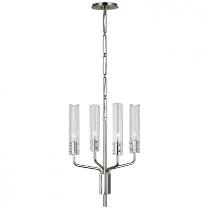 Visual Comfort Signature Casoria Petite Chandelier Polished Nickel