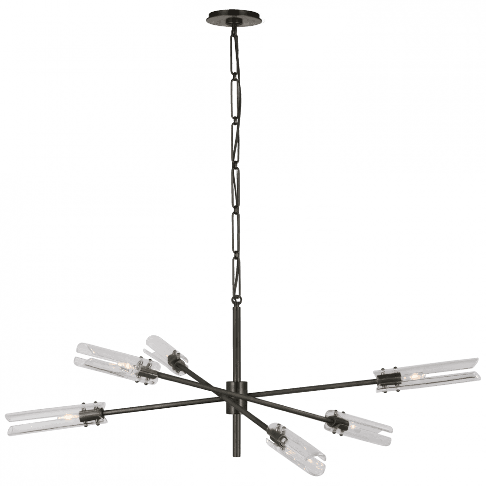 Visual Comfort Signature Casoria XL Radial Chandelier Bronze