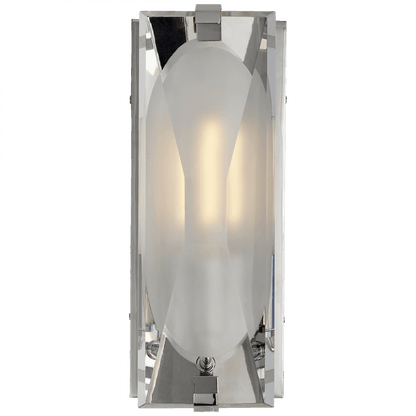 Visual Comfort Signature Castle Peak Bathroom Wall Sconce Polished Nickel