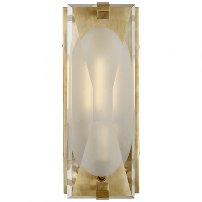 Visual Comfort Signature Castle Peak Bathroom Wall Sconce Soft Brass