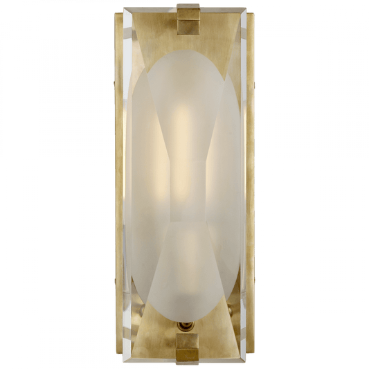 Visual Comfort Signature Castle Peak Bathroom Wall Sconce Soft Brass