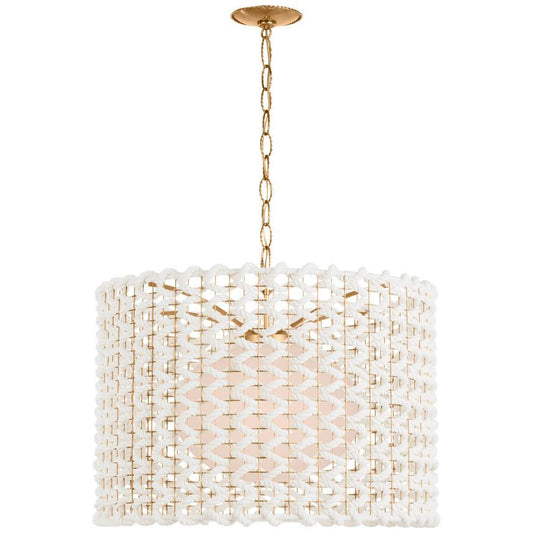 Visual Comfort Signature Catania 30 Antique-Burnished Brass