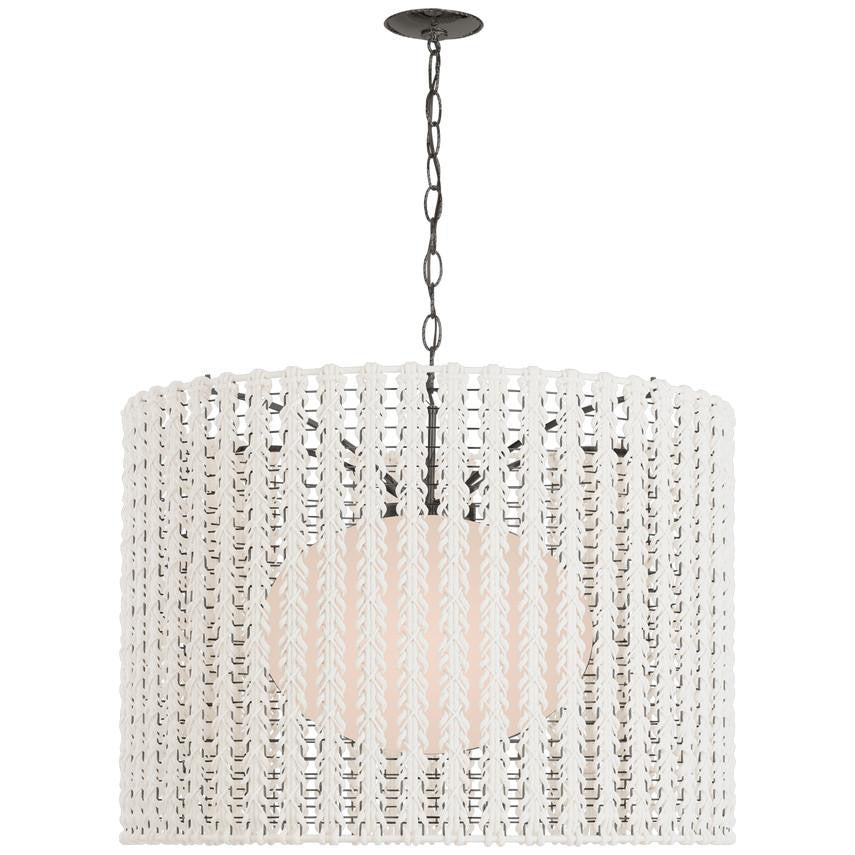 Visual Comfort & Co. Signature Collection Catania 40" Hanging Shade, Visual Comfort & Co. Signature Collection FW 5032BZ/WG-CR DD8ER