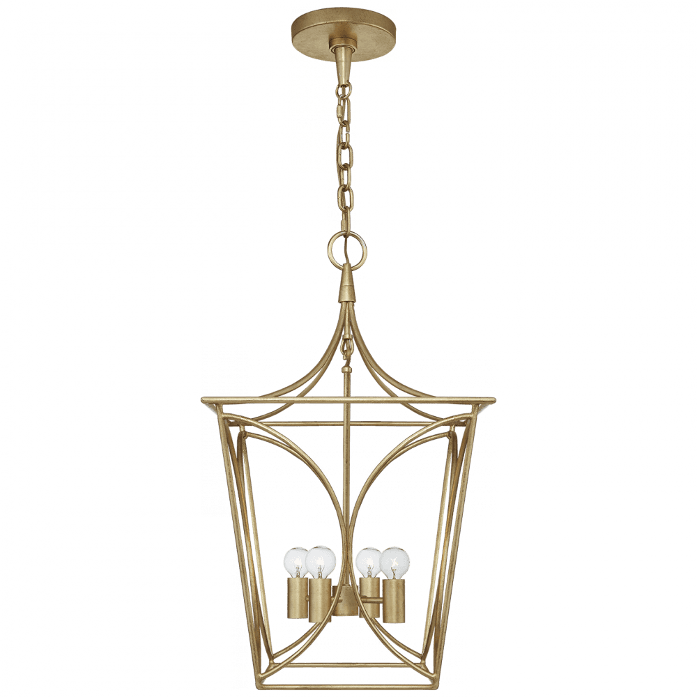 Visual Comfort Signature Cavanagh Lantern Pendant Light Cream