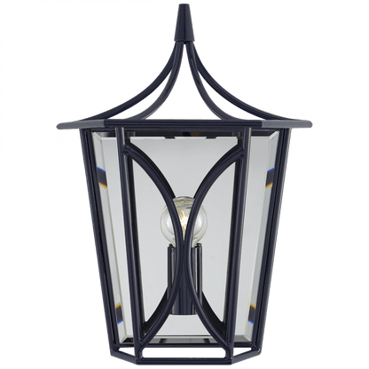 Visual Comfort Signature Cavanagh Lantern Wall Sconce Polished Nickel