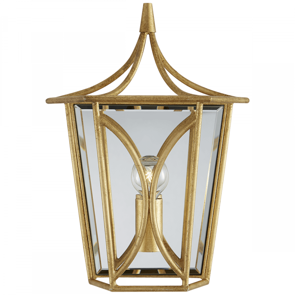 Visual Comfort Signature Cavanagh Lantern Wall Sconce French Navy