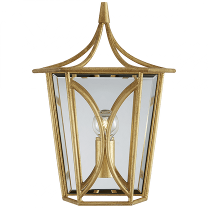 Visual Comfort Signature Cavanagh Lantern Wall Sconce French Navy