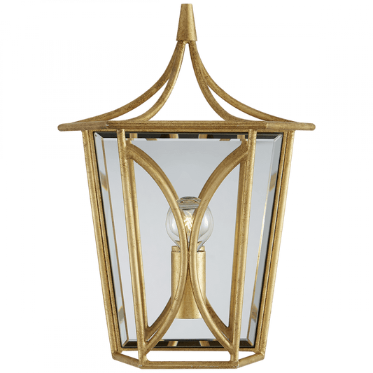 Visual Comfort Signature Cavanagh Lantern Wall Sconce French Navy