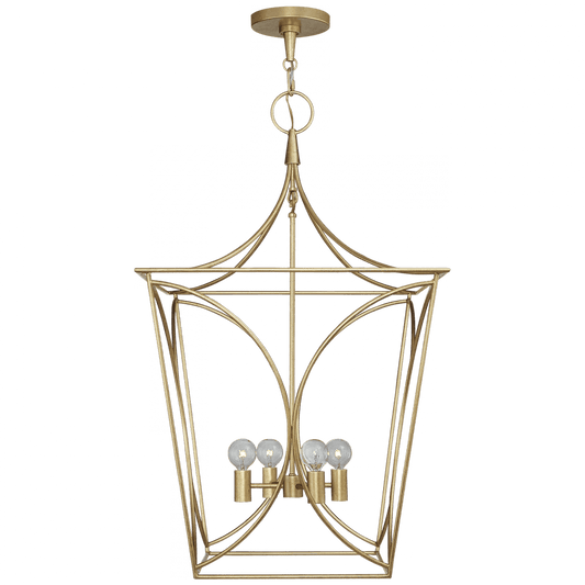 Visual Comfort Signature Cavanagh Medium Hanging Lantern Gild