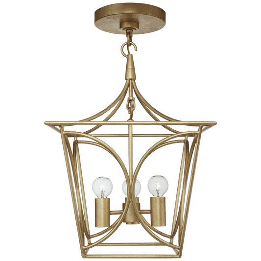 Visual Comfort Signature Cavanagh Mini Hanging Lantern Gild