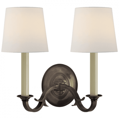 Visual Comfort Signature Channing Double Sconce Bronze