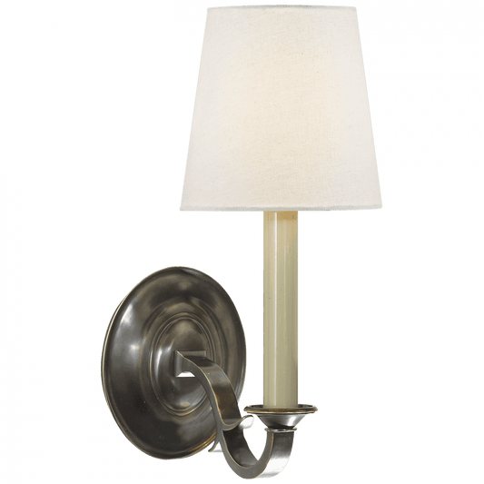 Visual Comfort Signature Channing Single Sconce Bronze