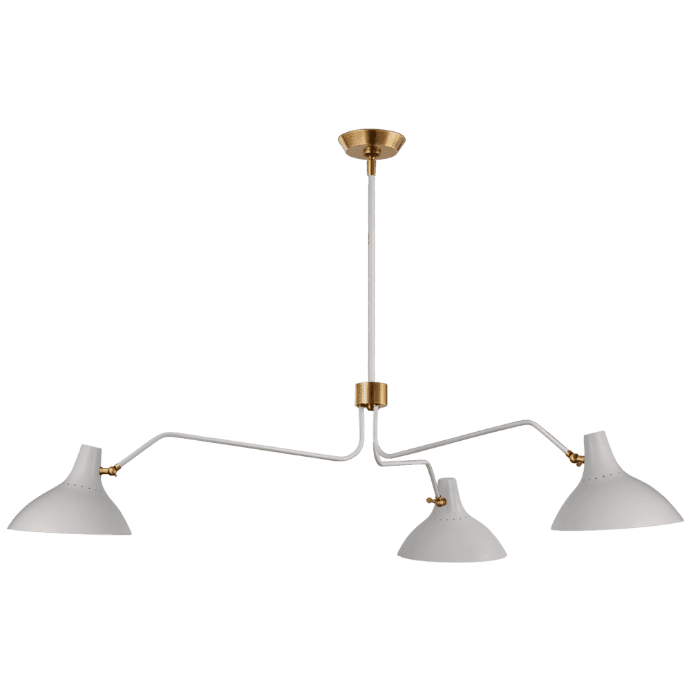 Visual Comfort Signature Charlton Chandelier White