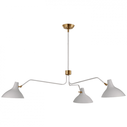 Visual Comfort Signature Charlton Chandelier White