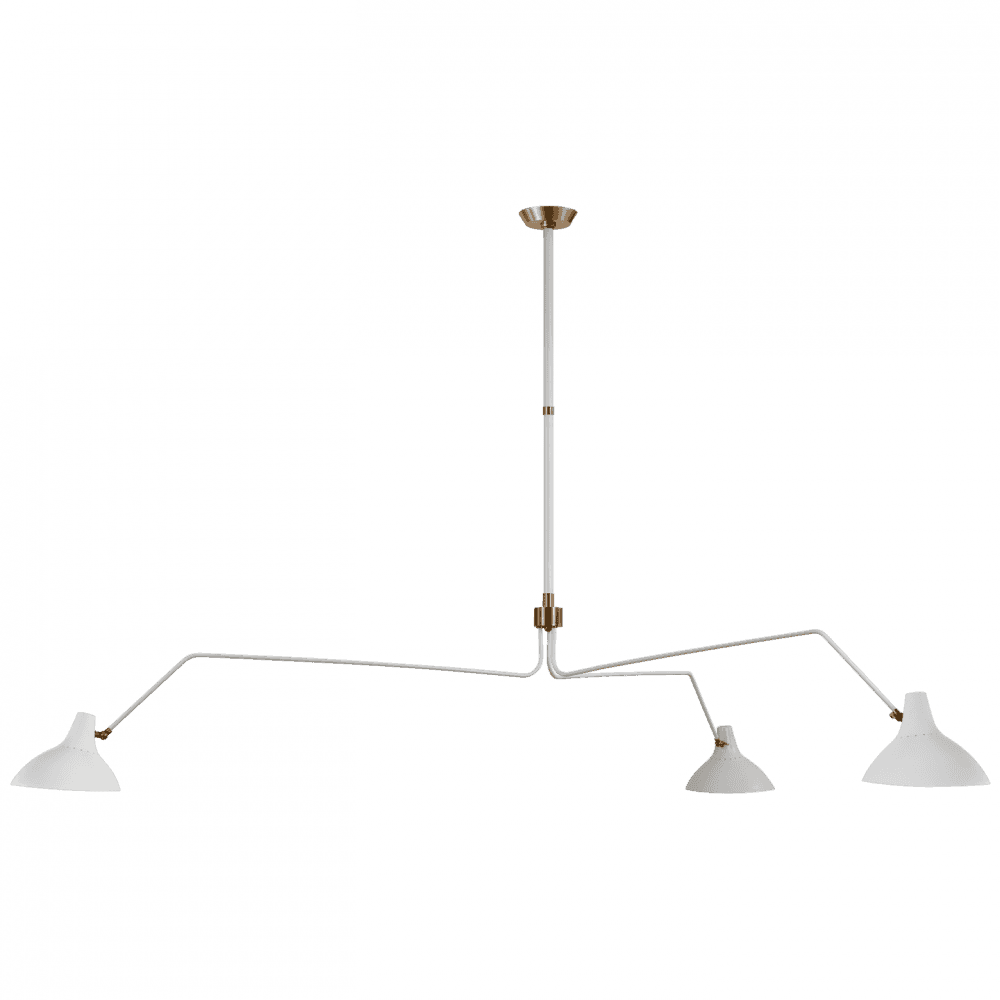 Visual Comfort Signature Charlton Chandelier White