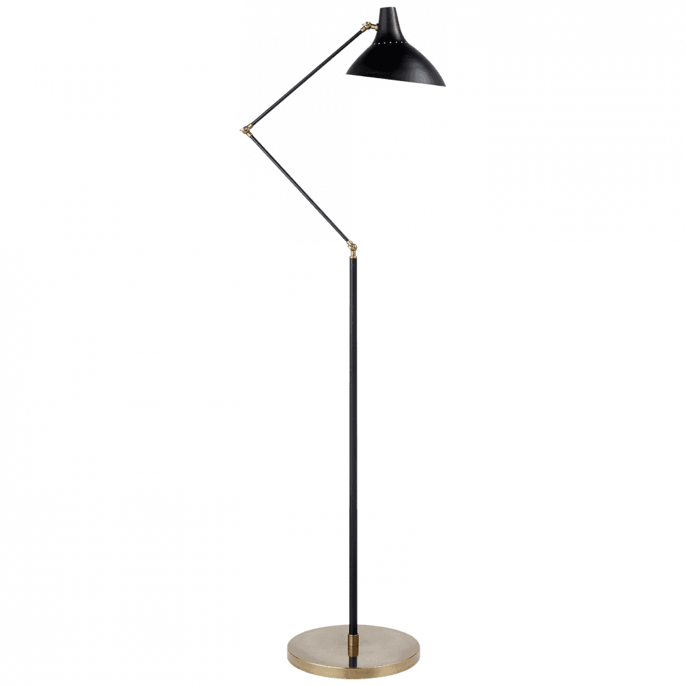 Visual Comfort Signature Charlton Floor Lamp Plaster White