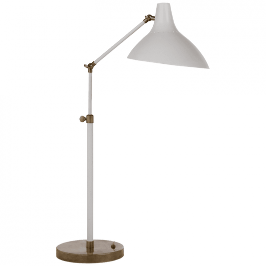 Visual Comfort Signature Charlton Table Lamp Plaster White