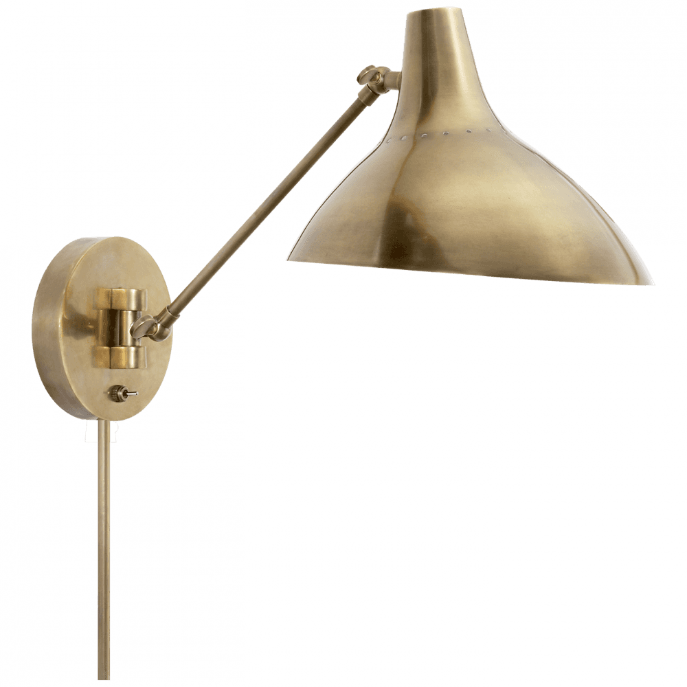 Visual Comfort Signature Charlton Wall Sconce Plaster White