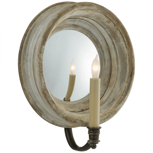 Visual Comfort Signature Chelsea Reflection Wall Sconce Old White