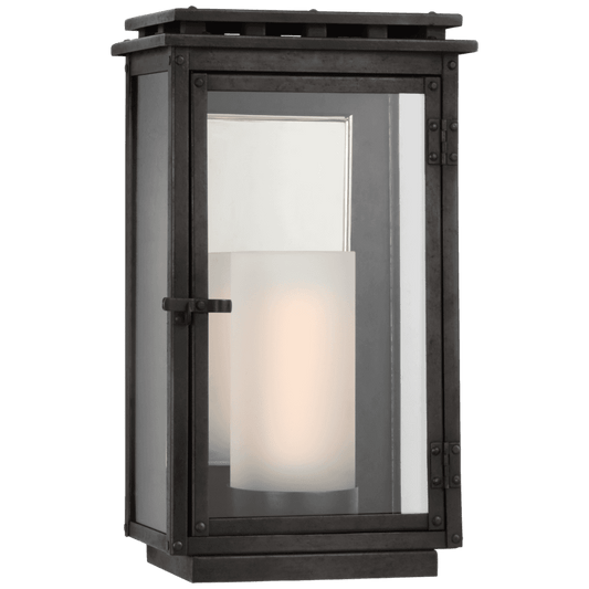Visual Comfort Signature Cheshire 3/4 Outdoor Wall Lantern Aged Iron