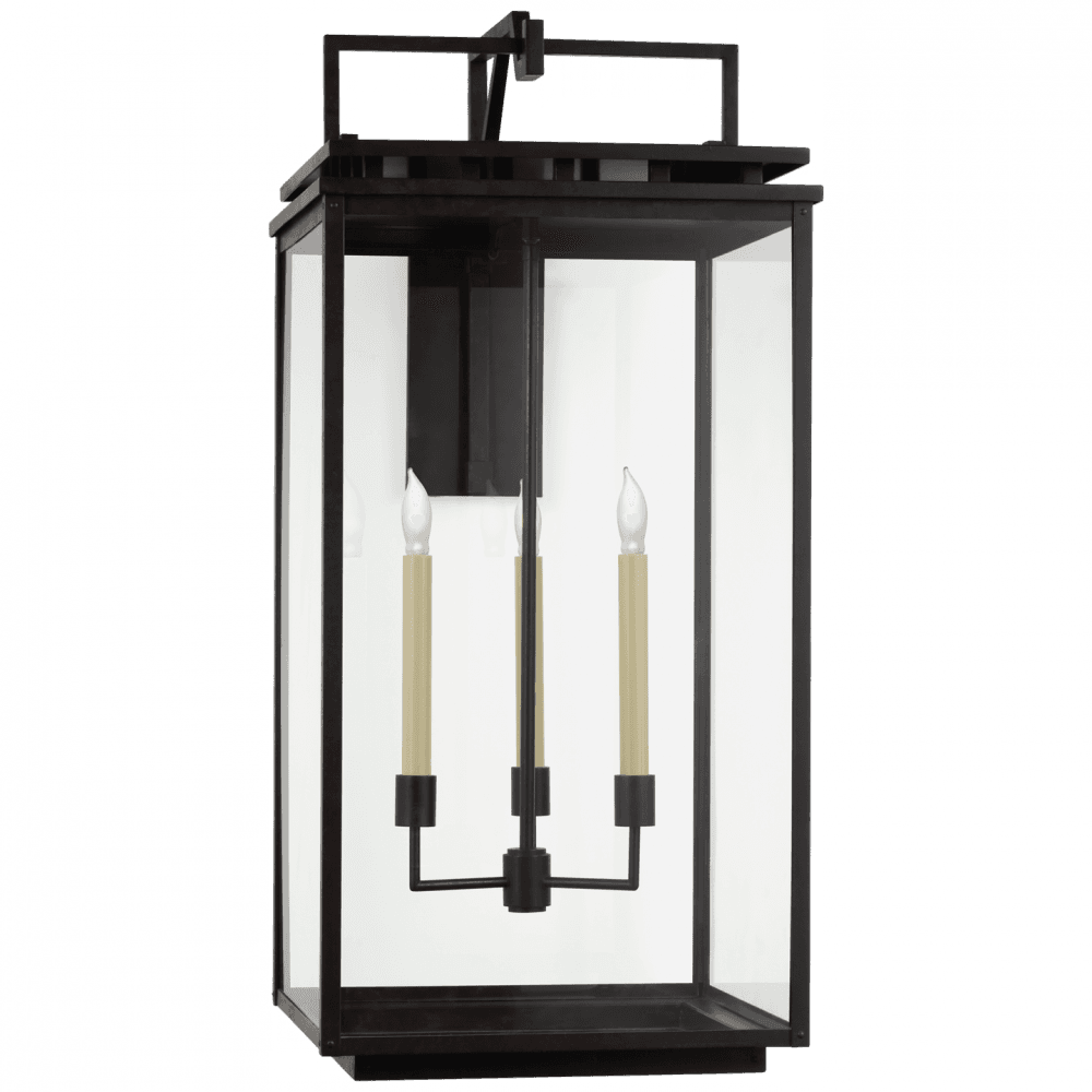 Visual Comfort Signature Cheshire Grande Wall Lantern Aged Iron