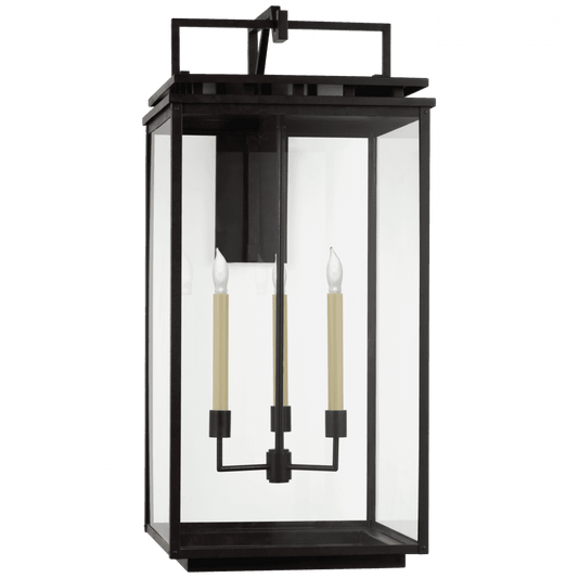 Visual Comfort Signature Cheshire Grande Wall Lantern Aged Iron