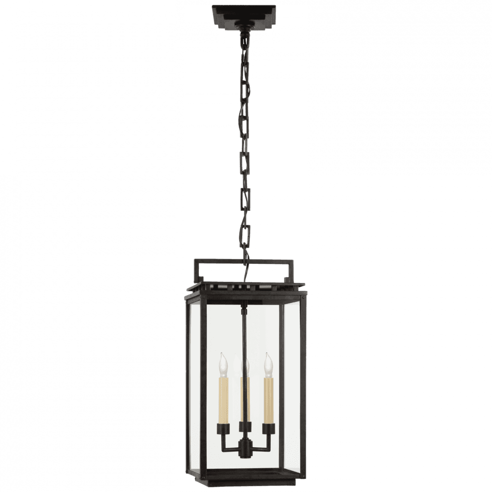 Visual Comfort Signature Cheshire Hanging Outdoor Lantern Aged Iron