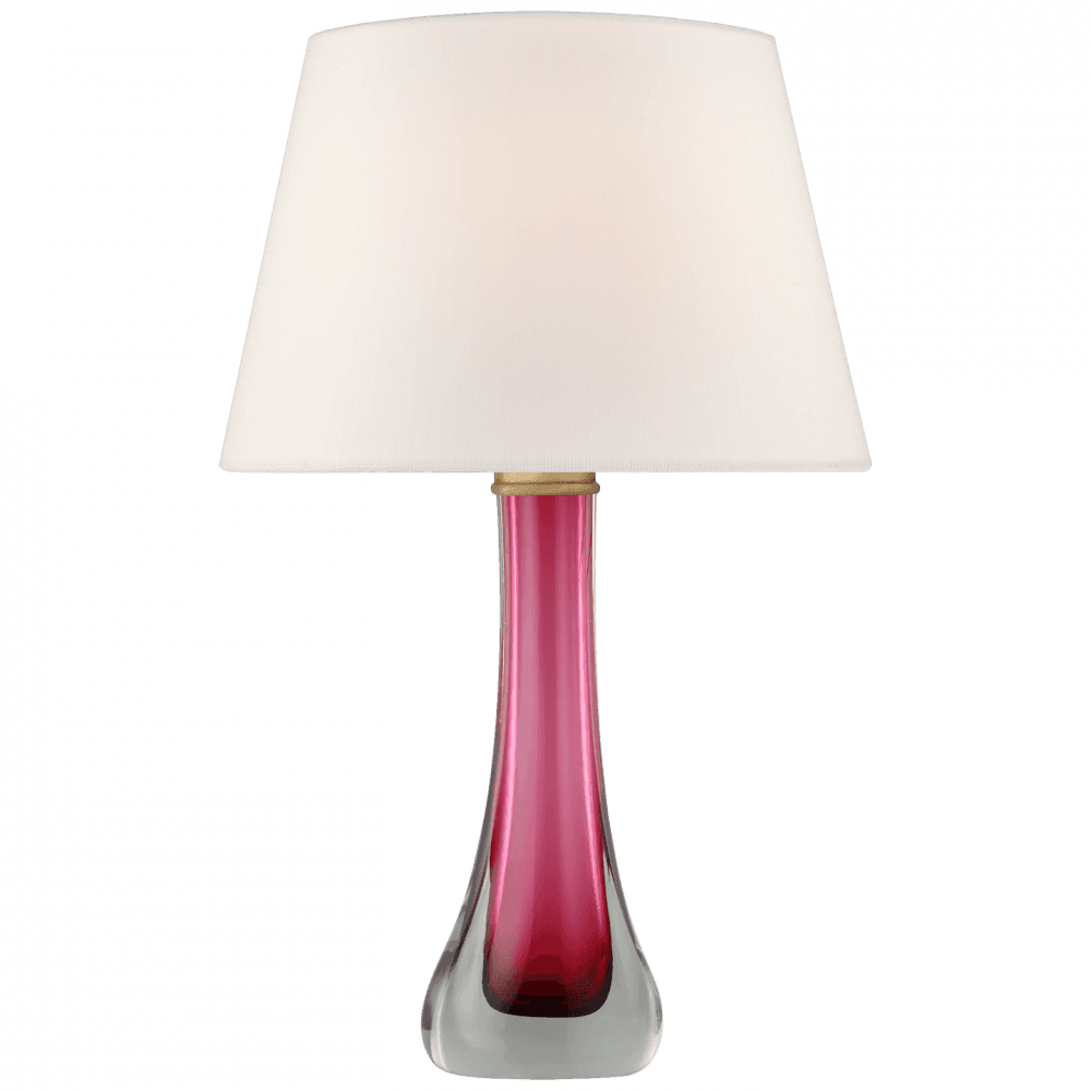 Visual Comfort Signature Christa Large Table Lamp Cerise