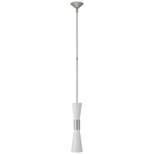 Visual Comfort Signature Clarkson Pendant Polished Nickel