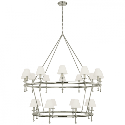 Visual Comfort Signature Classic 54 Polished Nickel