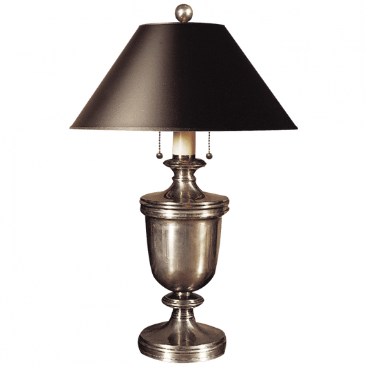 Visual Comfort Signature Classical Urn Table Lamp Antique Nickel