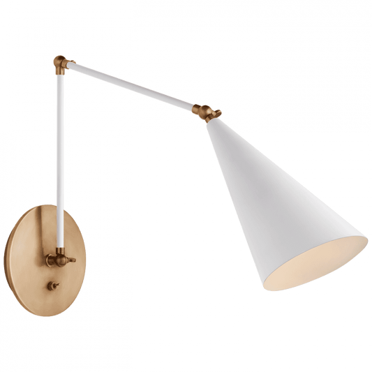 Visual Comfort Signature Clemente Double Arm Library Wall Sconce