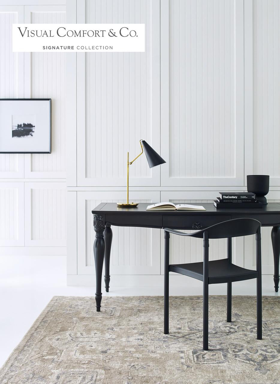Visual Comfort Signature Clemente Table Lamp Plaster White