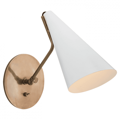 Visual Comfort Signature Clemente Wall Sconce Plaster White