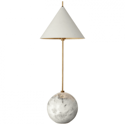 Visual Comfort Signature Cleo Accent Lamp Antique-Burnished Brass