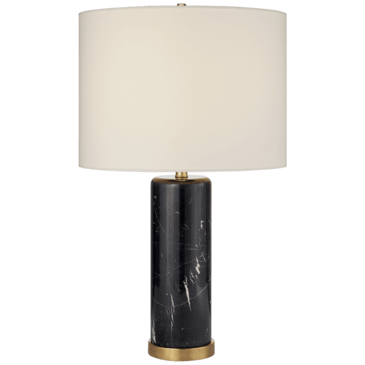 Visual Comfort Signature Cliff Table Lamp Green Marble