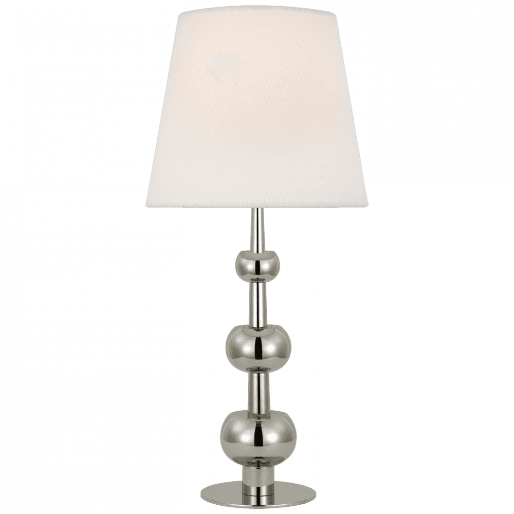 Visual Comfort & Co. Signature Collection Comtesse Medium Triple Table Lamp - Polished Nickel