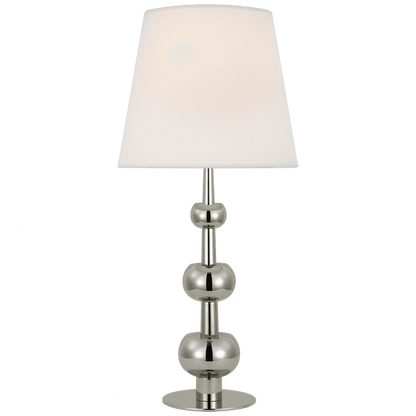 Visual Comfort & Co. Signature Collection Comtesse Medium Triple Table Lamp - Polished Nickel